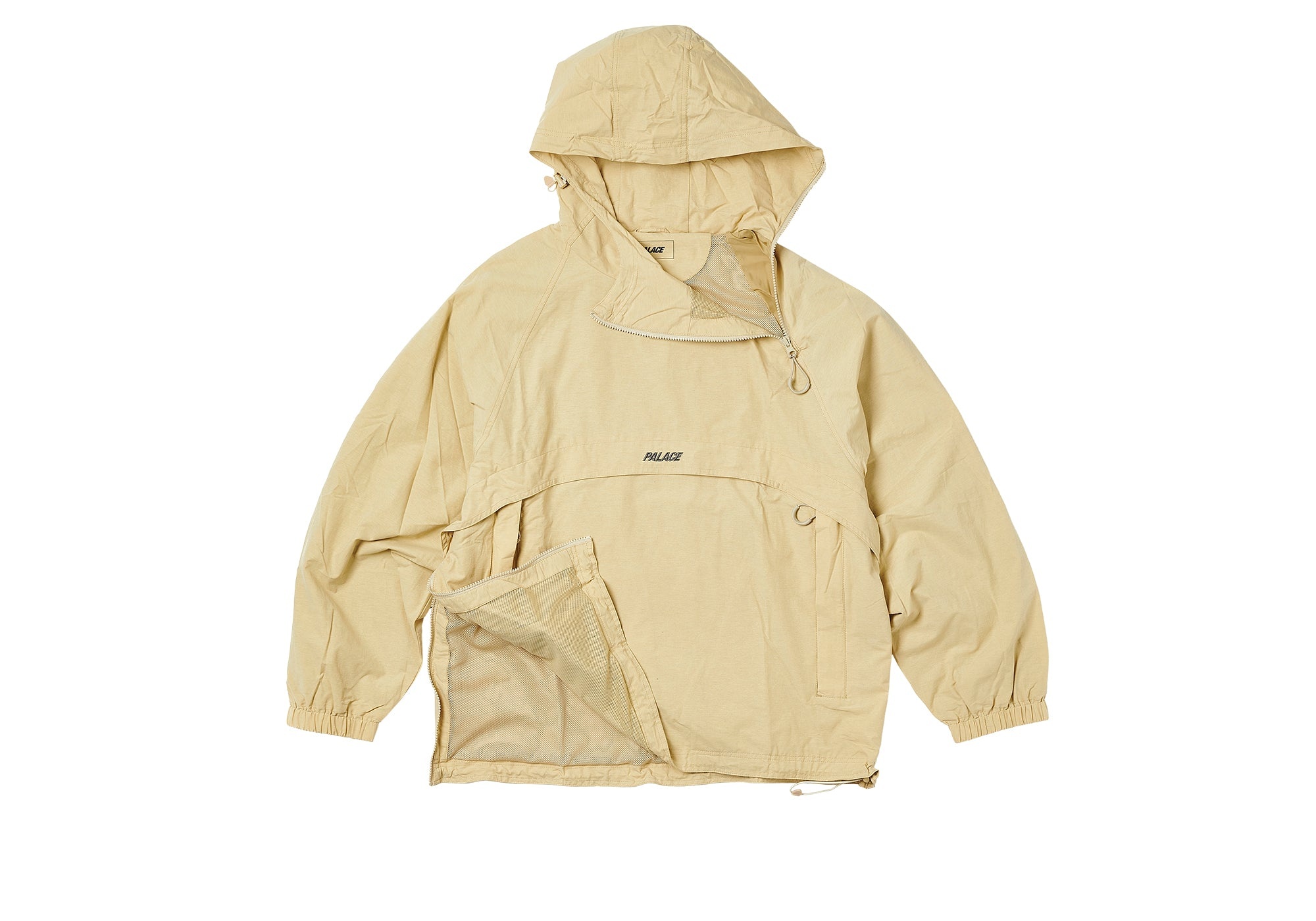 DOUBLE ZIP JACKET TAN - 2