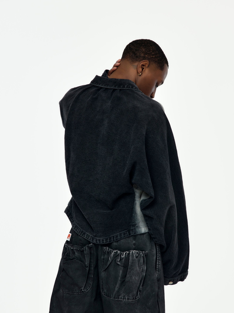 RIVINGTON roi Rebis RRR123 FATHER AGENCY TRUCKER (BLACK) outlook