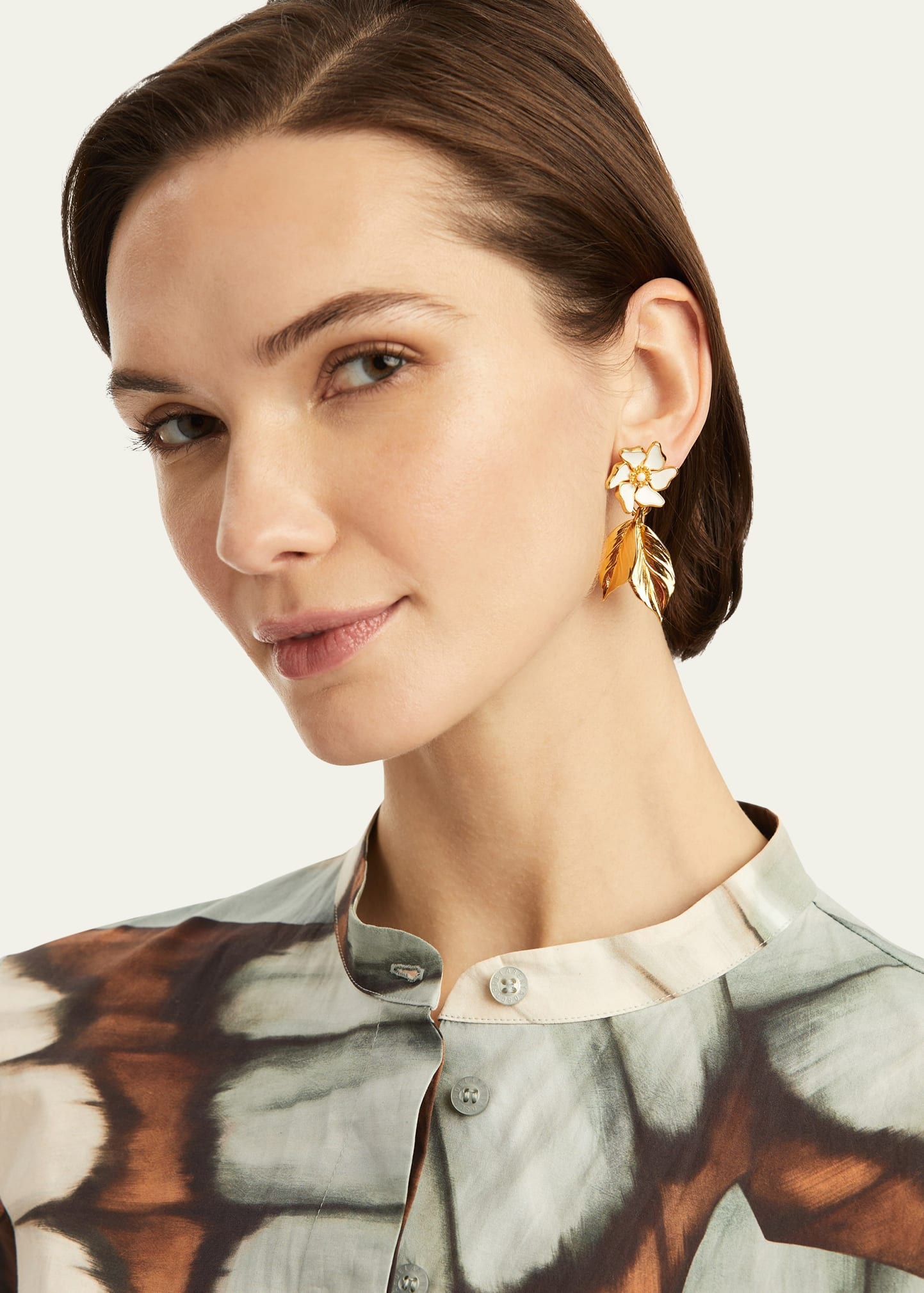 Cherry Blossom Dangle Earrings - 2