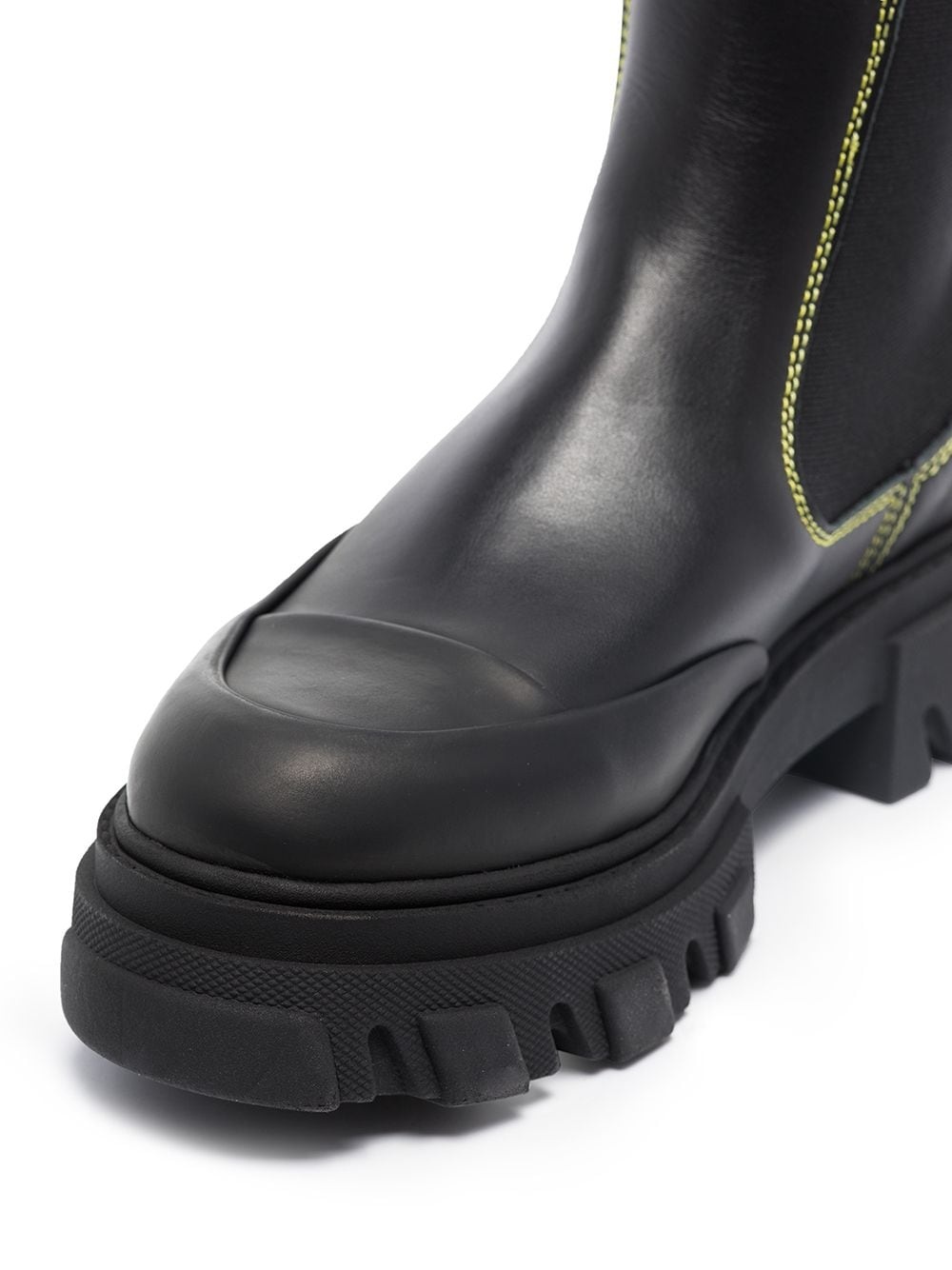 knee-high leather boots - 4