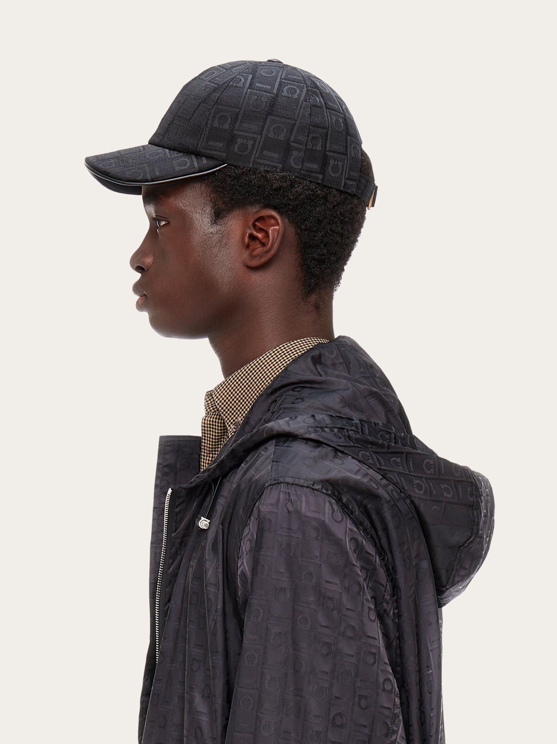 FERRAGAMO Baseball cap with Gancini Monogram | REVERSIBLE