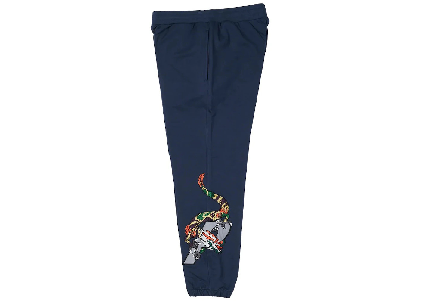 Palace Dragon Sweatpants Navy - 2