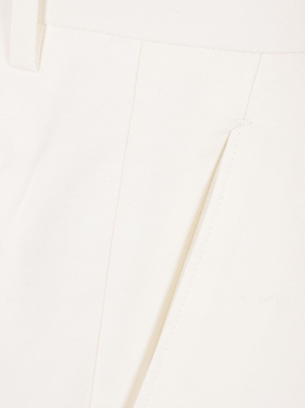 pleated gabardine trousers - 4