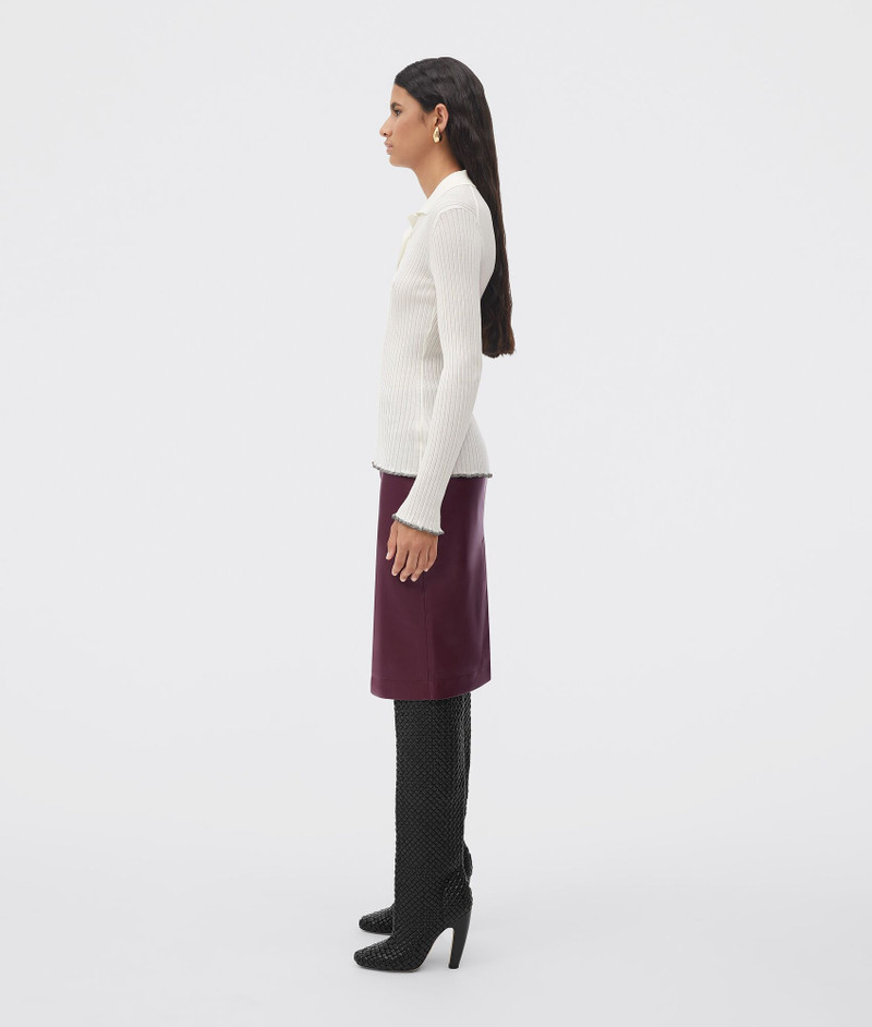 Bottega Veneta lightweight cashmere and silk ribbed jumper outlook