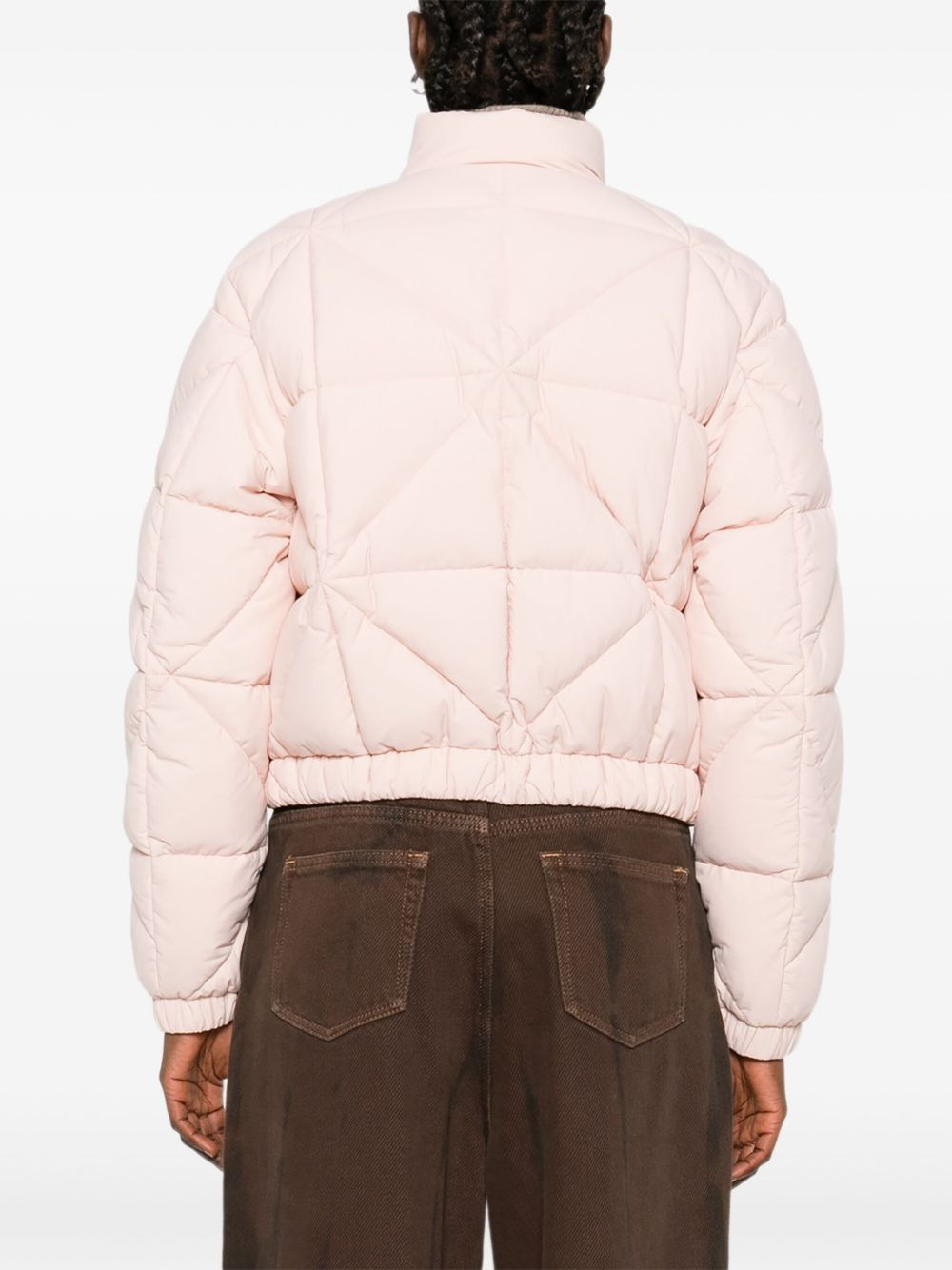 quilted down jacket - 4