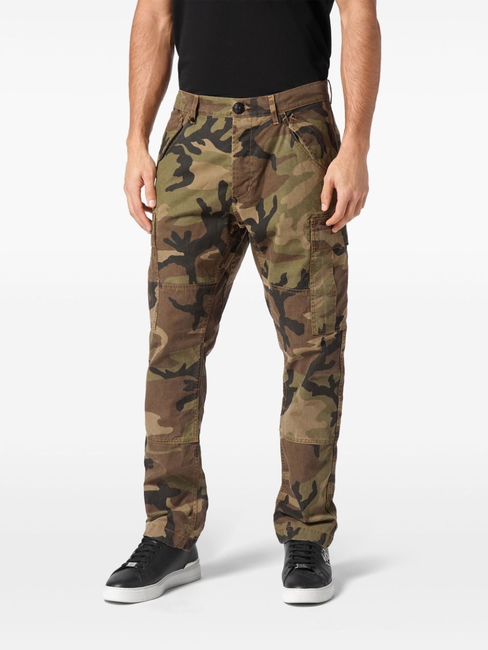 camoflage cargo trousers - 3