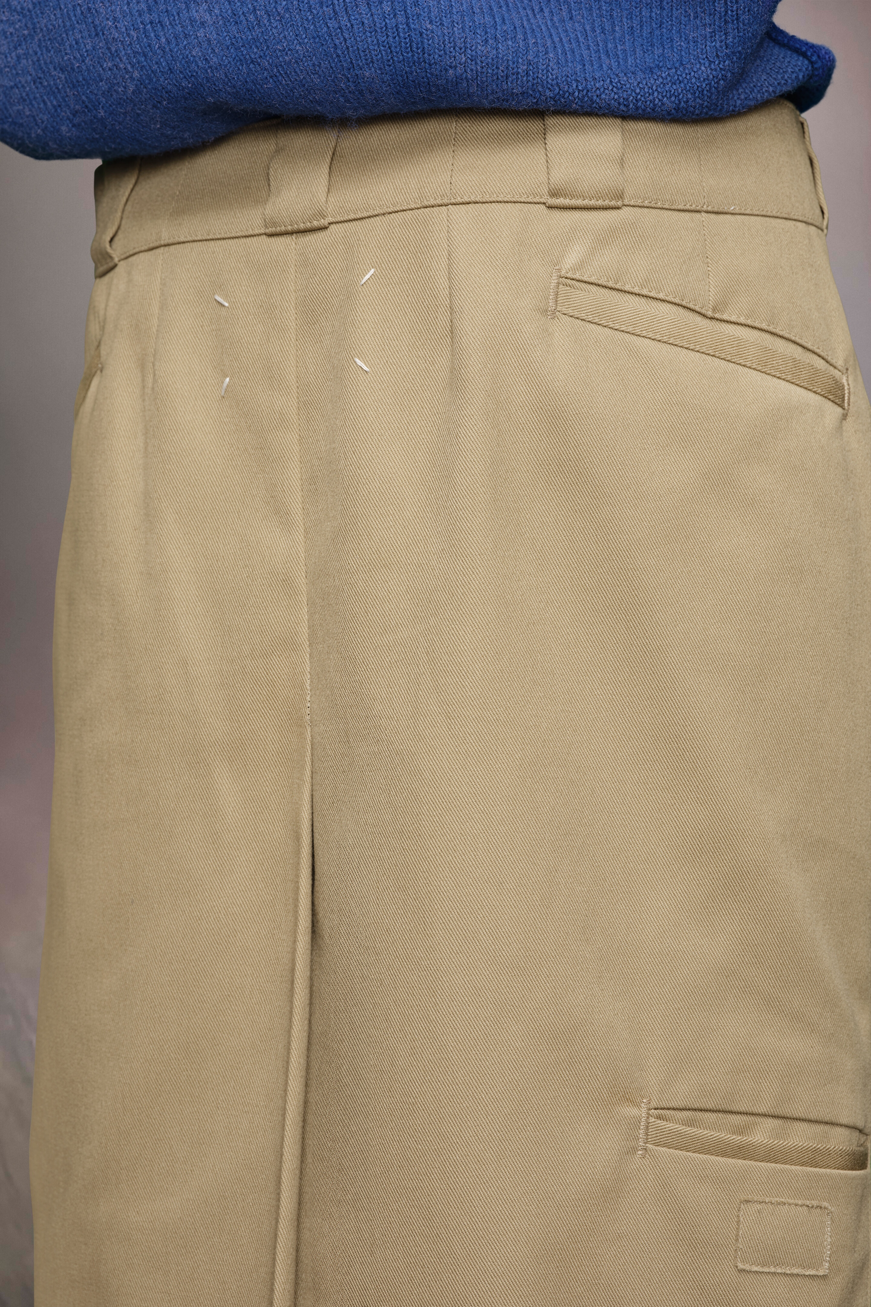 Skater chino midi skirt - 6