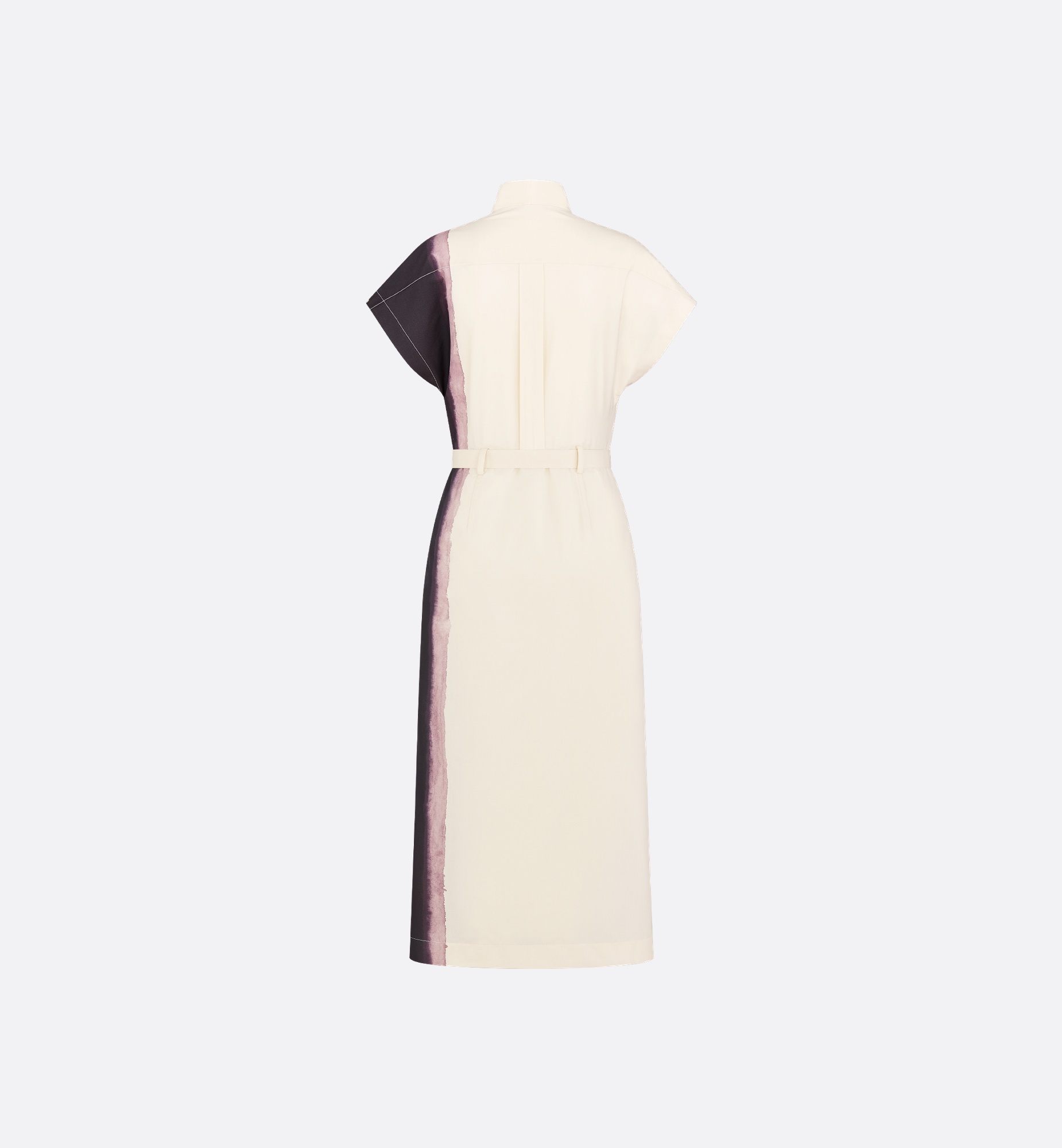 Mid-Length Belted Dress - 2