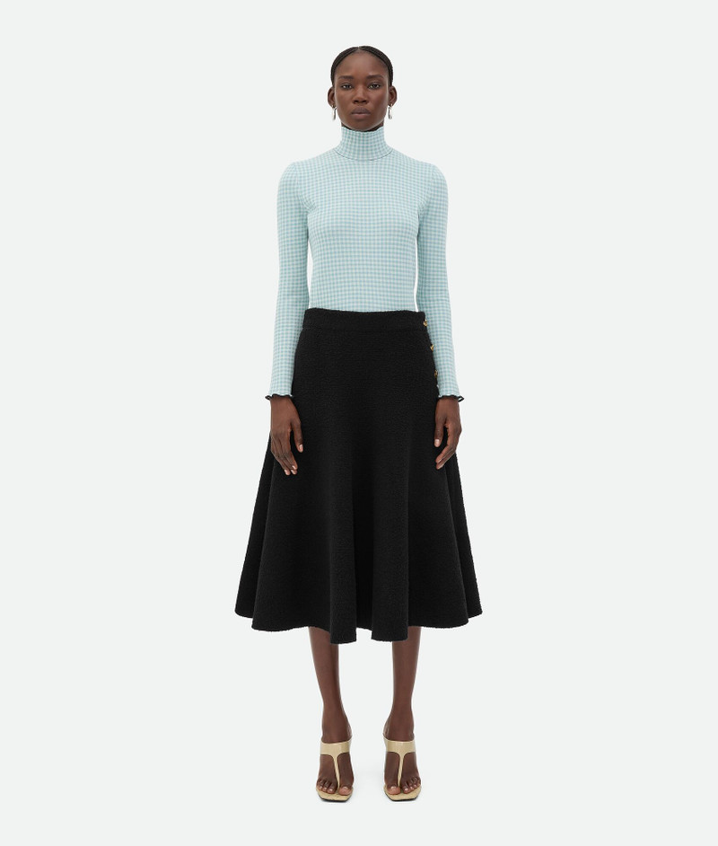 Bottega Veneta Wool Boucle Skirt outlook