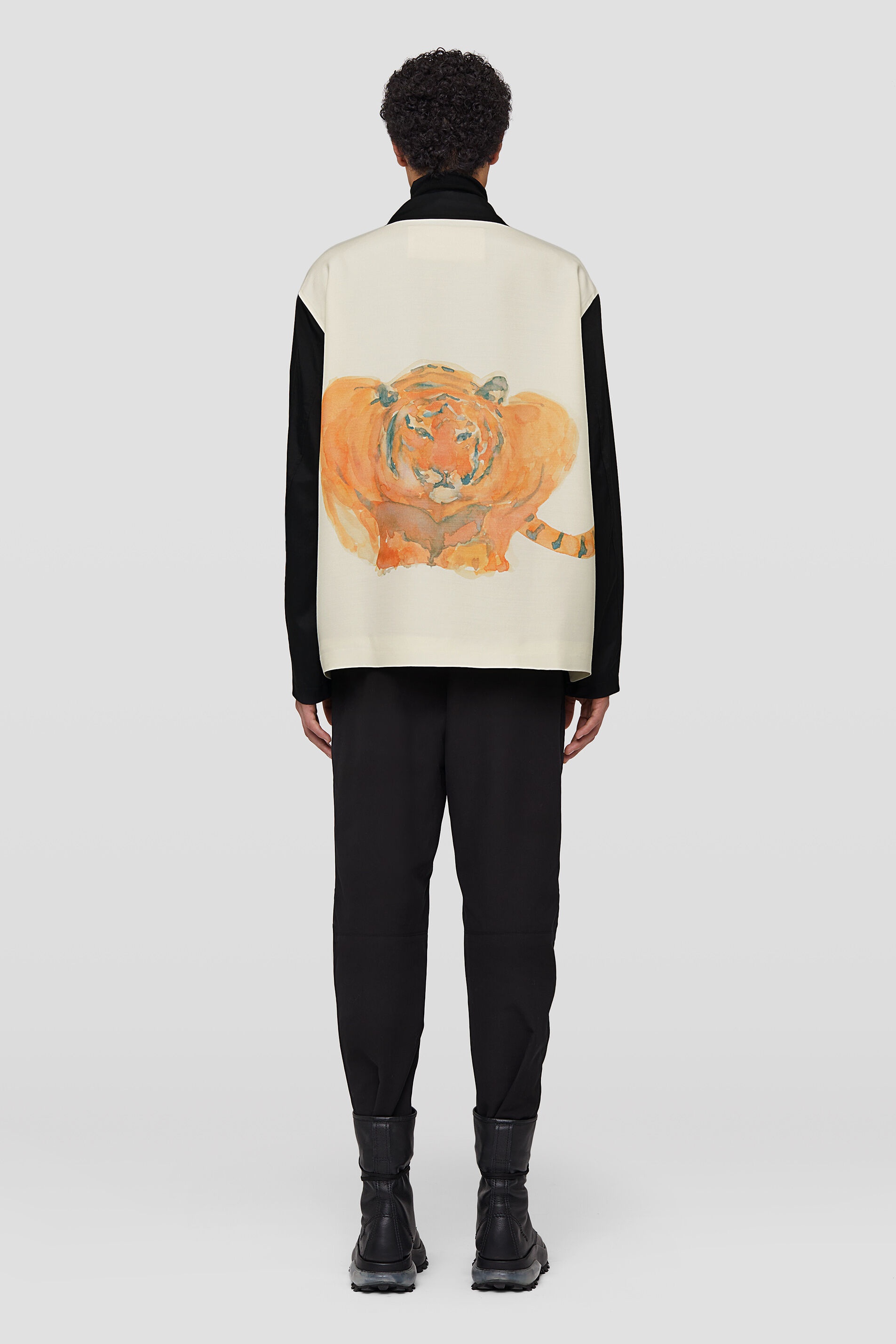 Printed Tiger Blouson - 4