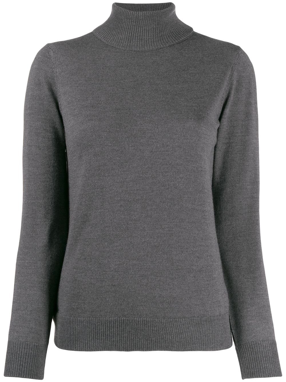 roll-neck fitted sweater - 1