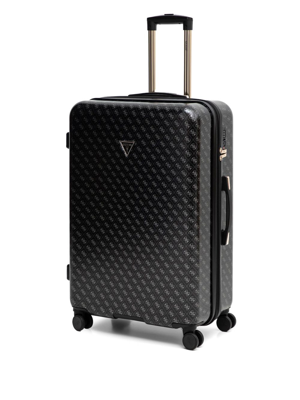 monogram-pattern luggage - 3