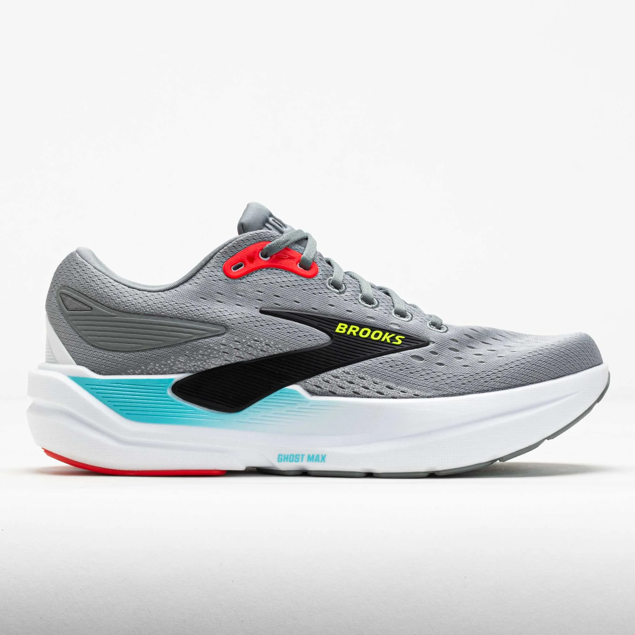 Brooks Ghost Max 3 Men's Primer Grey/Antarctica/Red - 1