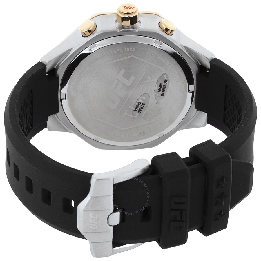 Timex - Timex UFC King Chronograph Quartz Crystal Black Dial Men's Watch TW2V99200JR - 3