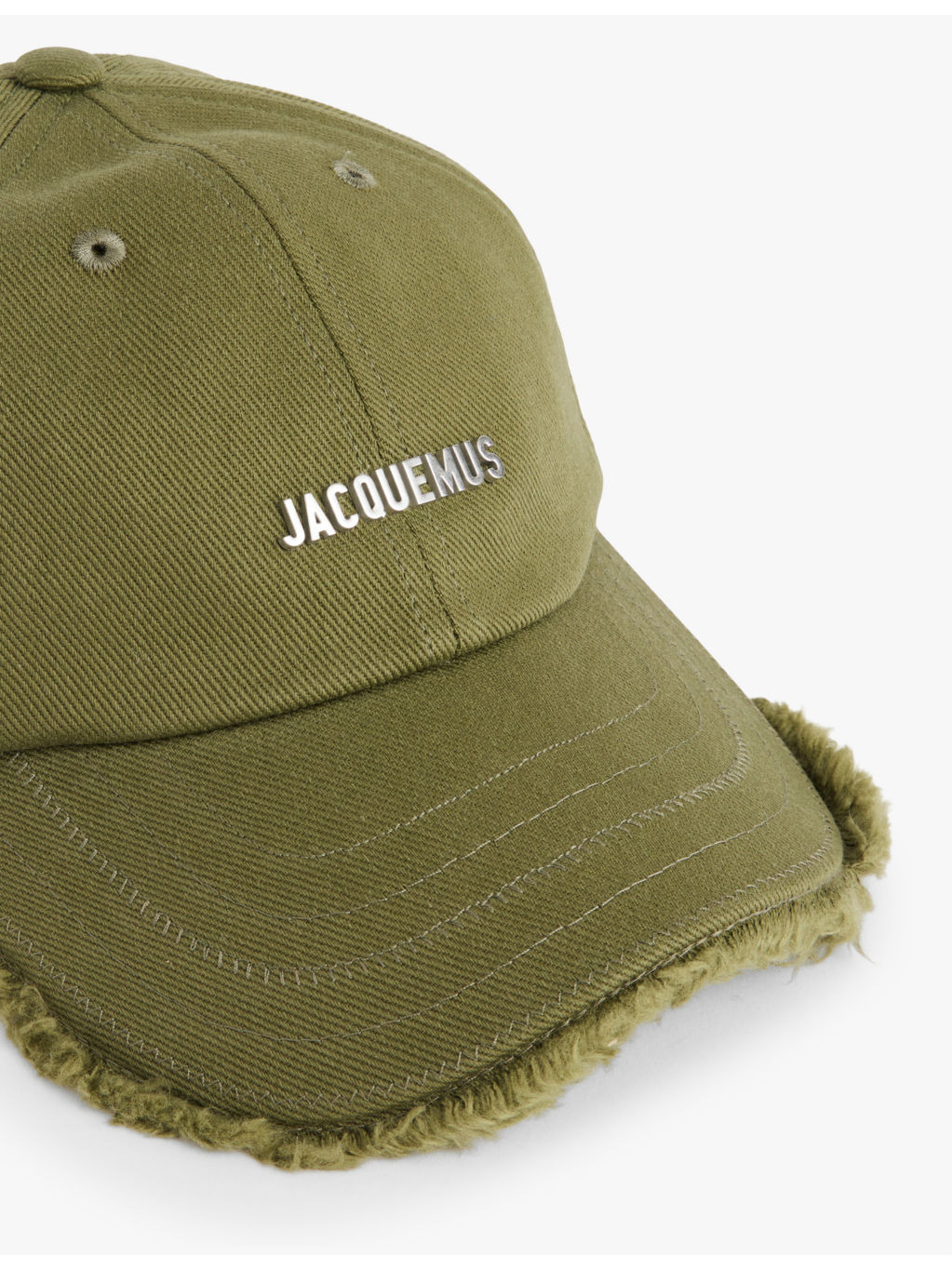 La Casquette Artichaut logo-plaque cotton-twill cap - 3