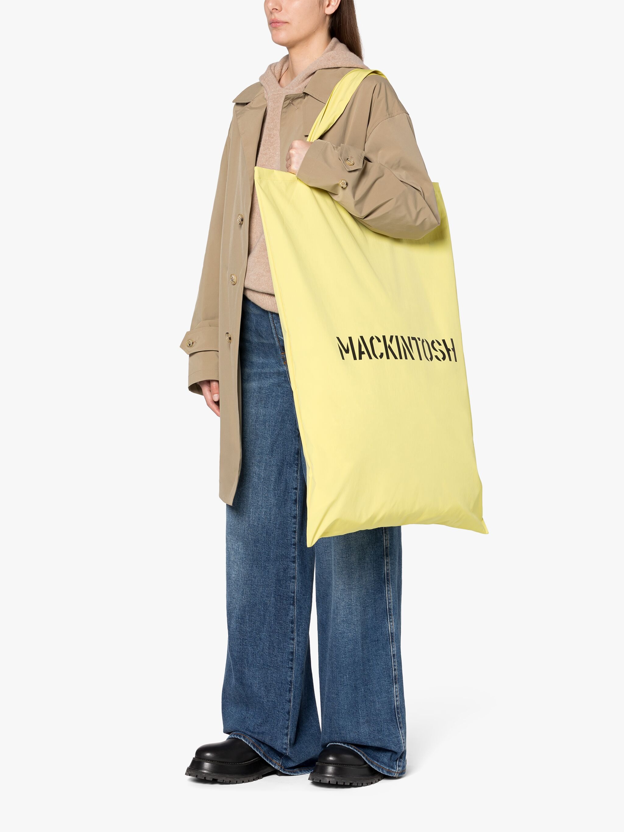 EMPOLI YELLOW ECO DRY OVERSIZED TOTE BAG - 6