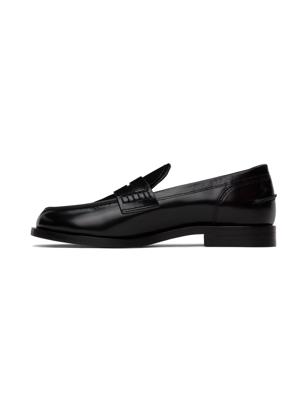 Black Classic Loafers - 3
