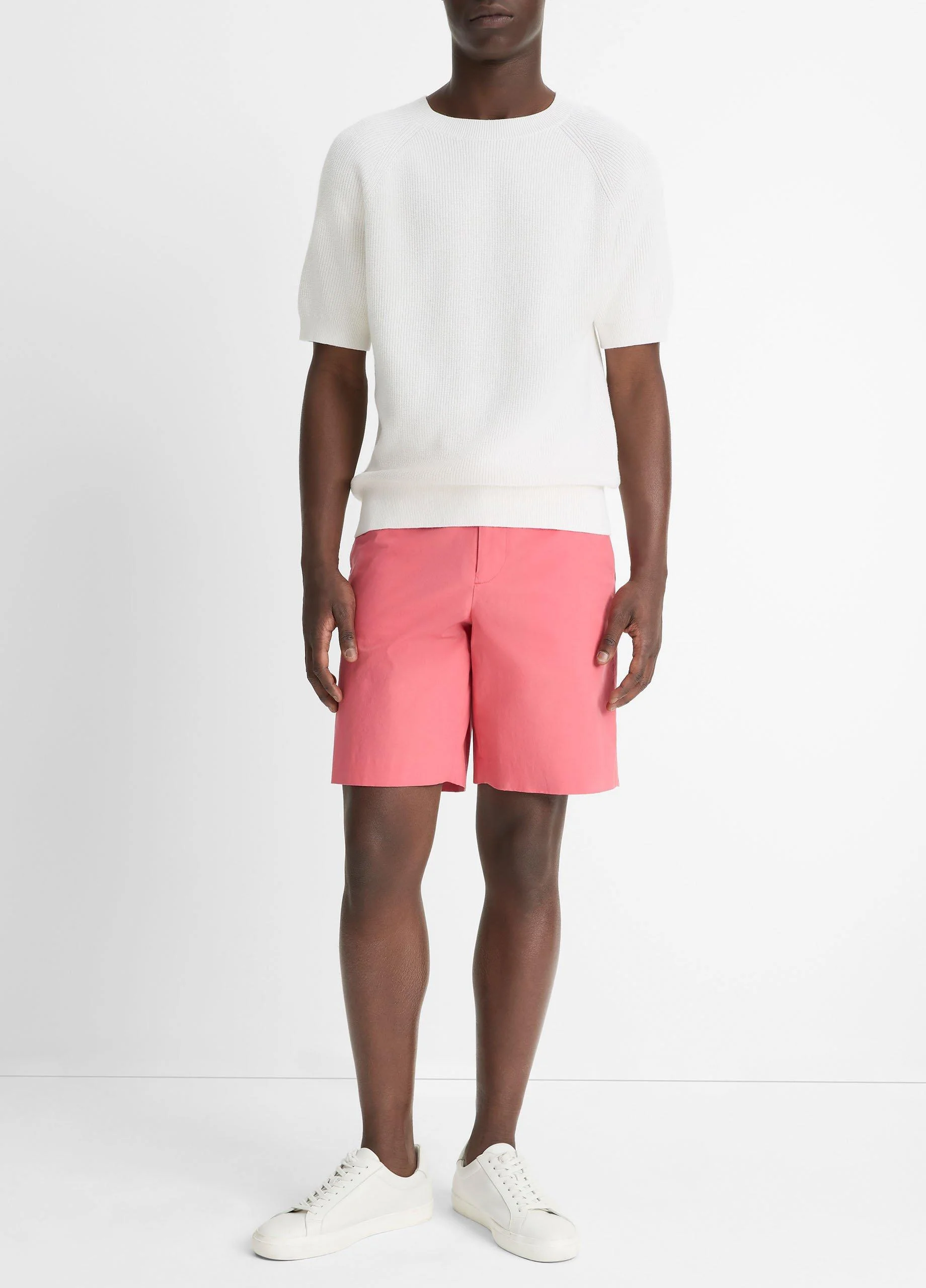 Italian Cotton Extended-Tab Short - 1