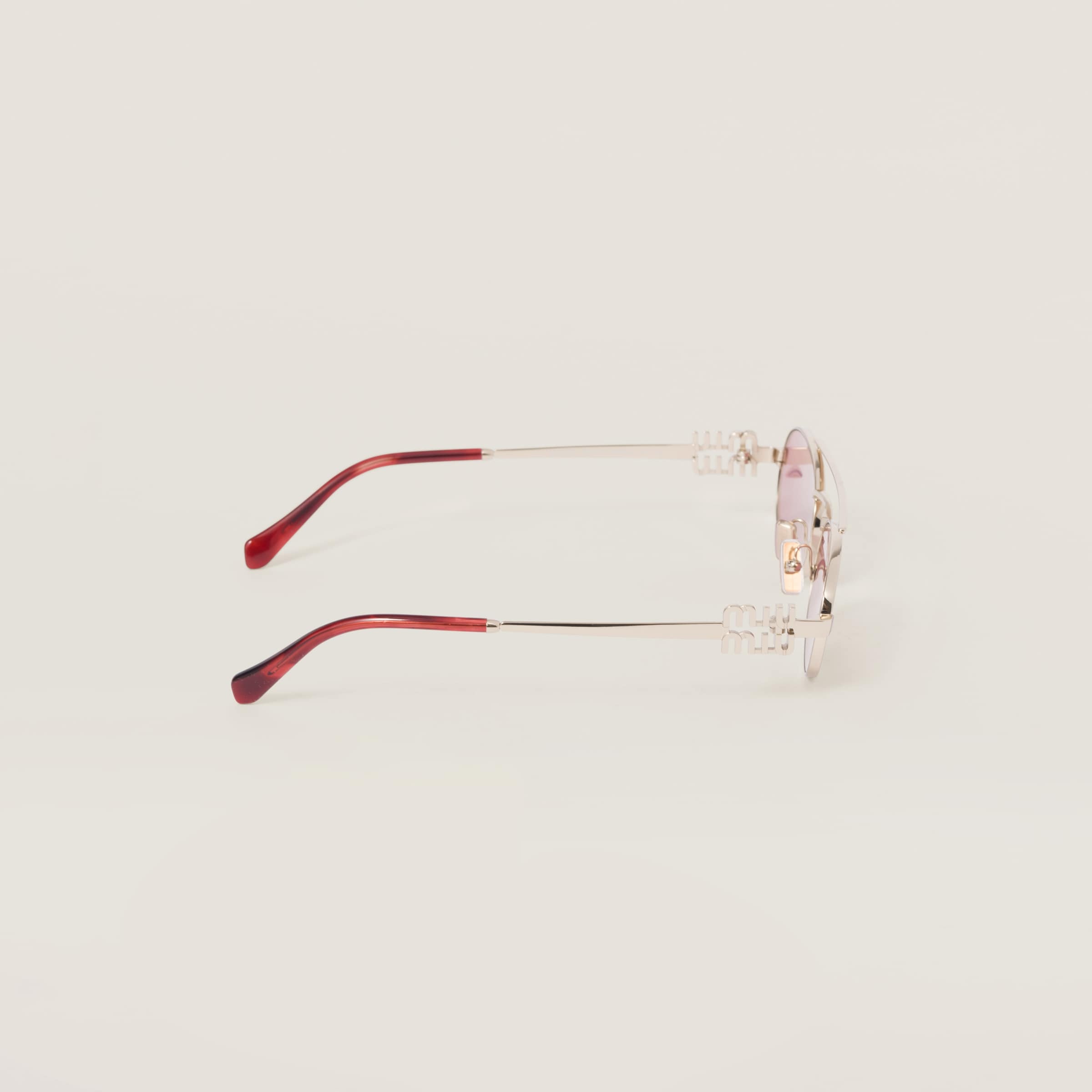 Miu Miu Logo sunglasses - 4