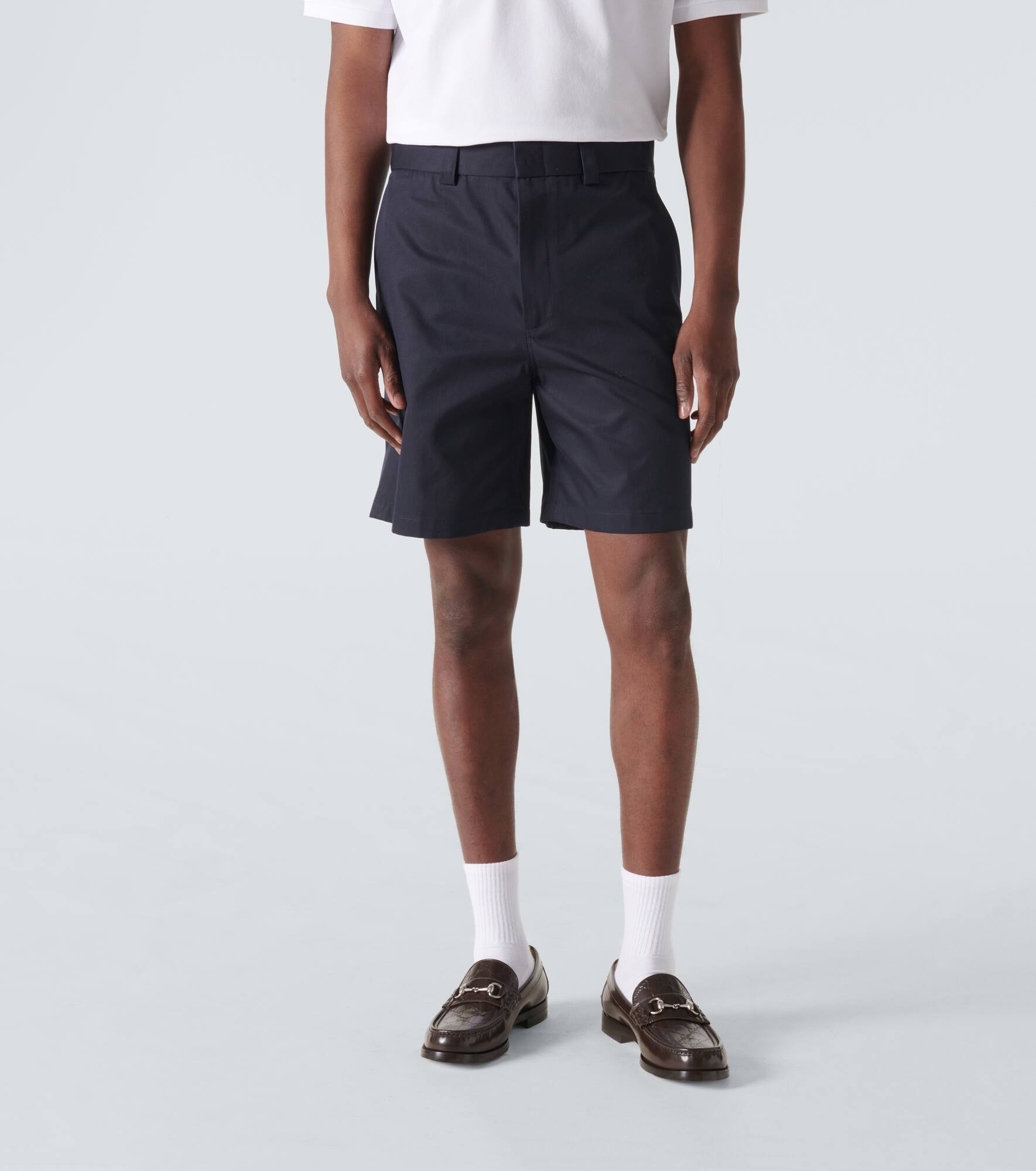 Cotton twill shorts - 3