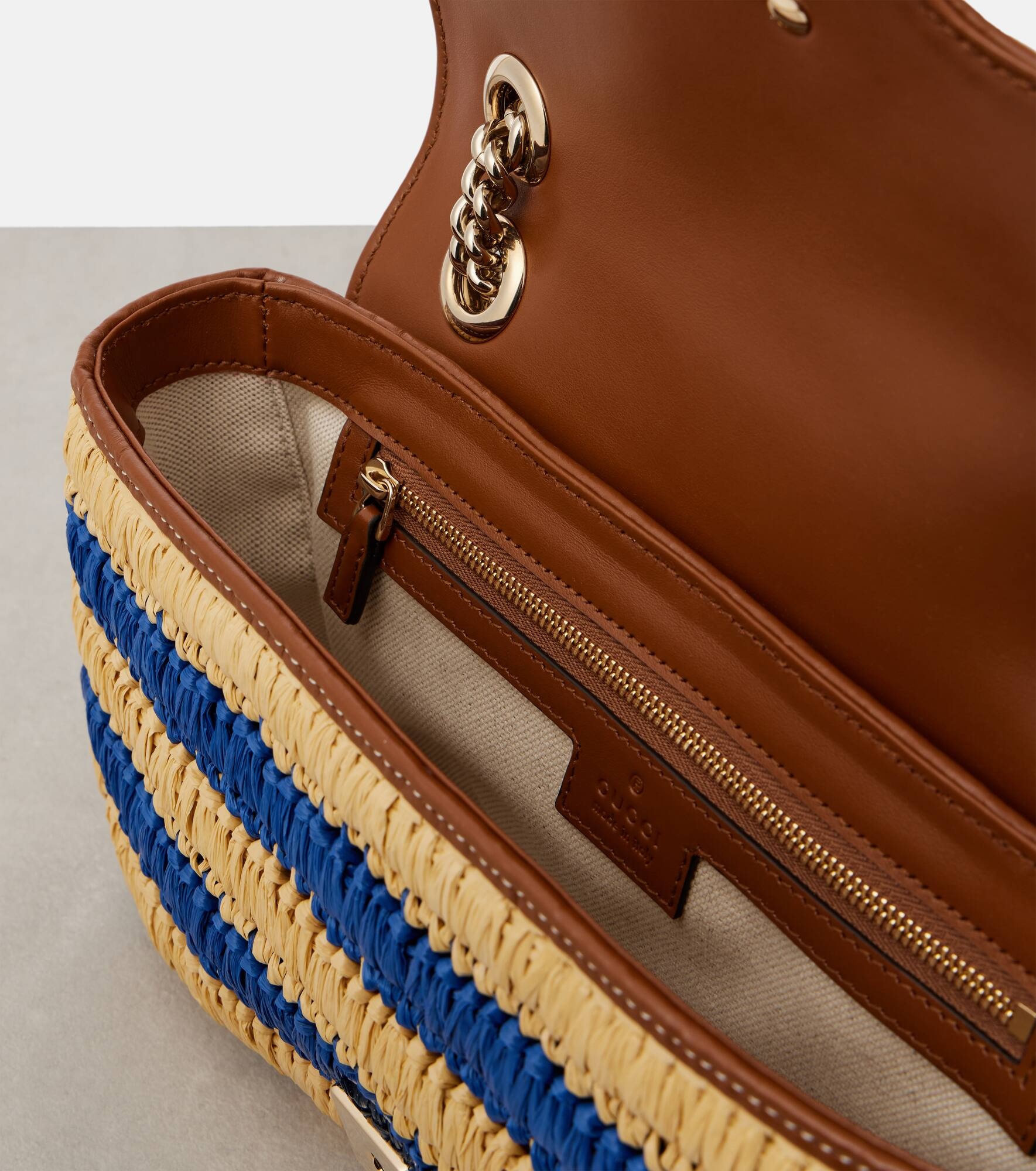 GG Marmont Small striped shoulder bag - 3