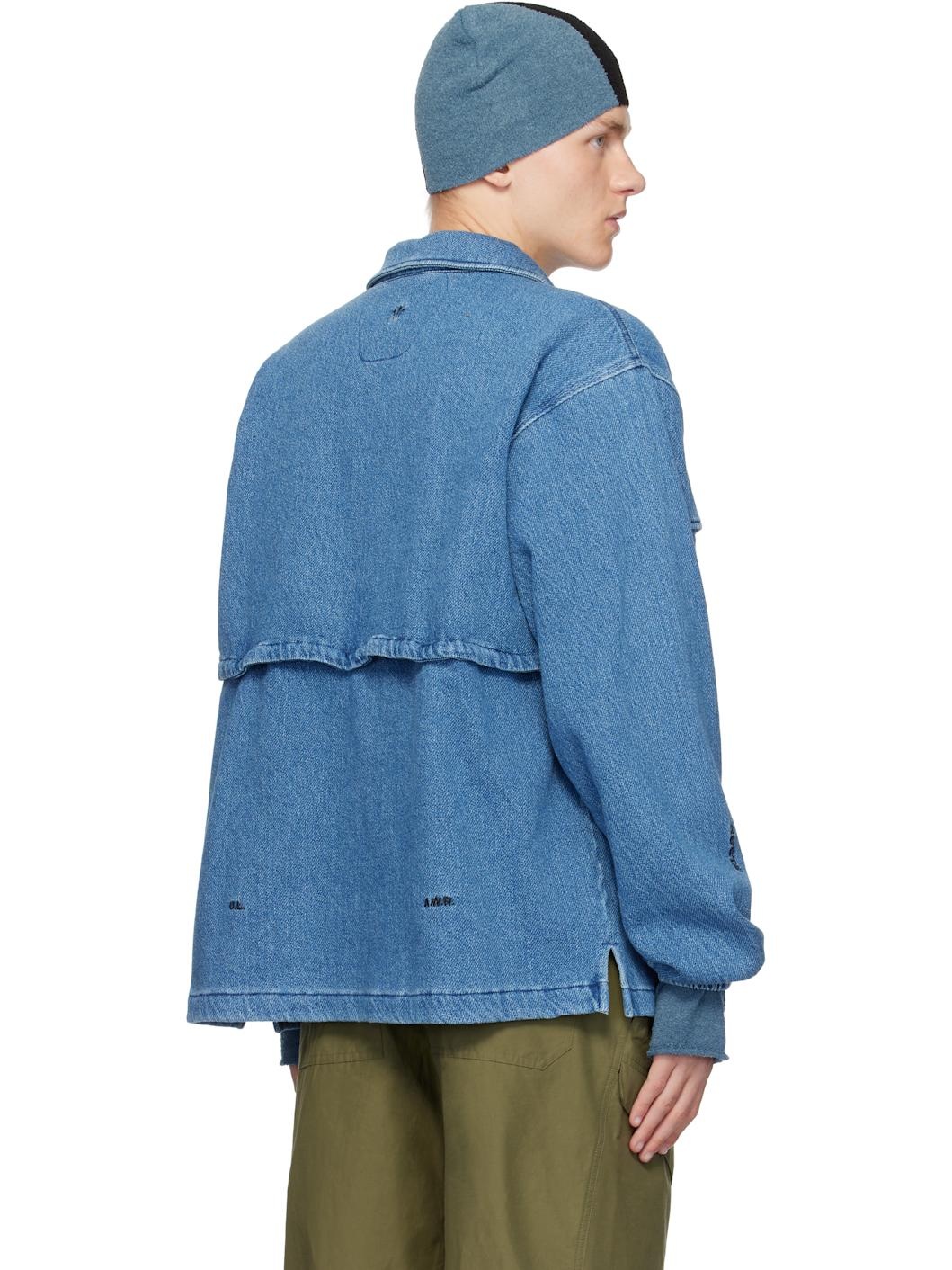 Blue NOCTA Edition Opal Shirt - 3