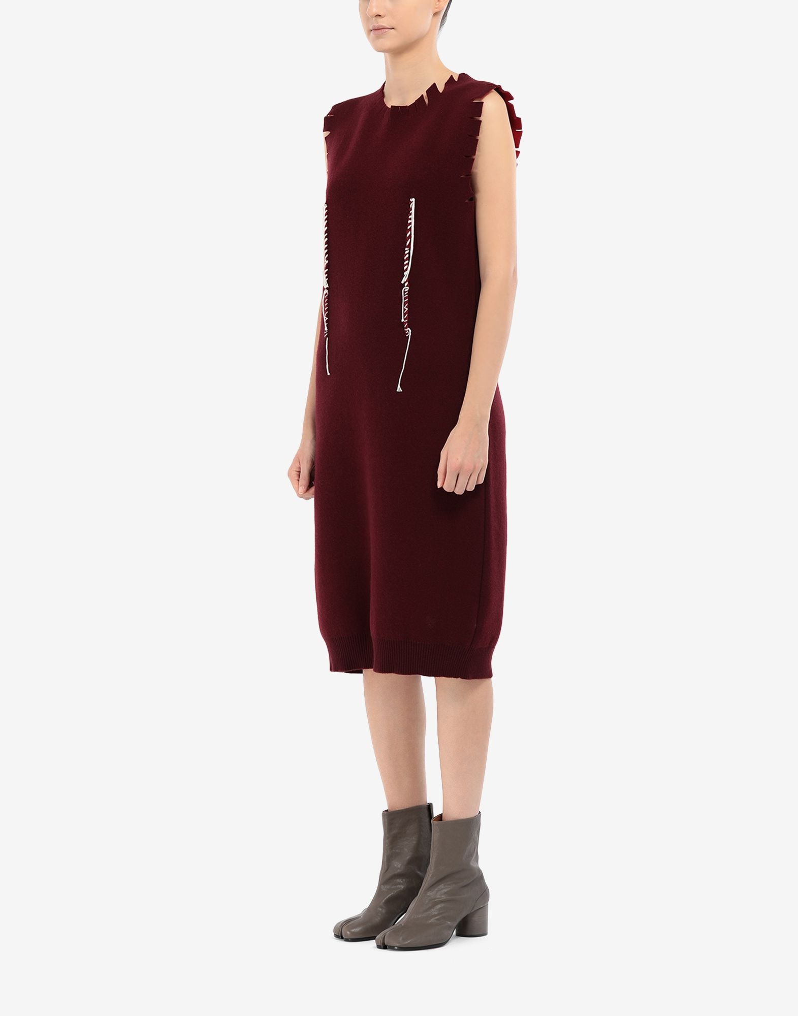 Écranté sleeveless wool dress - 5