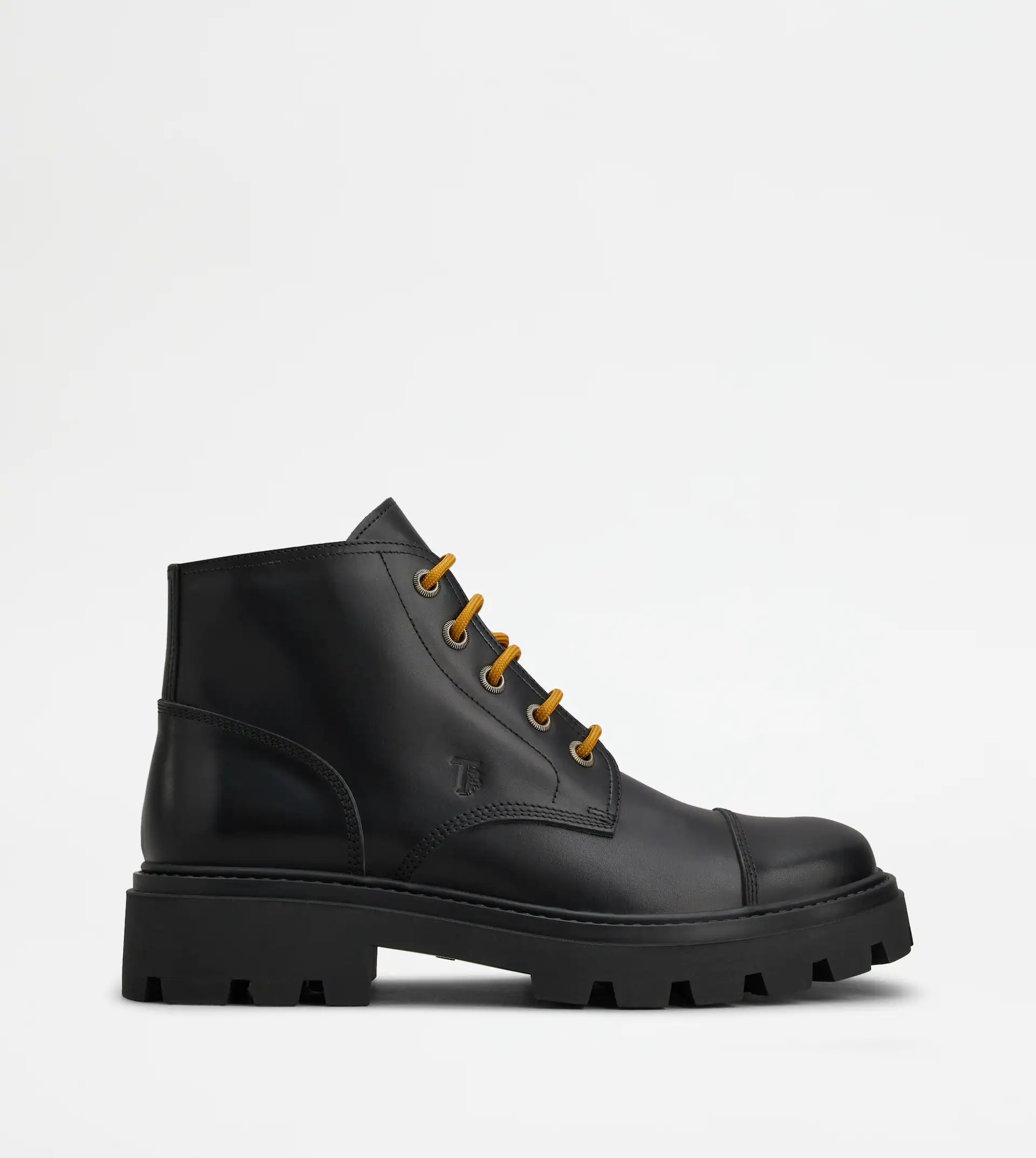 TOD'S ANKLE BOOTS IN LEATHER - BLACK - 1
