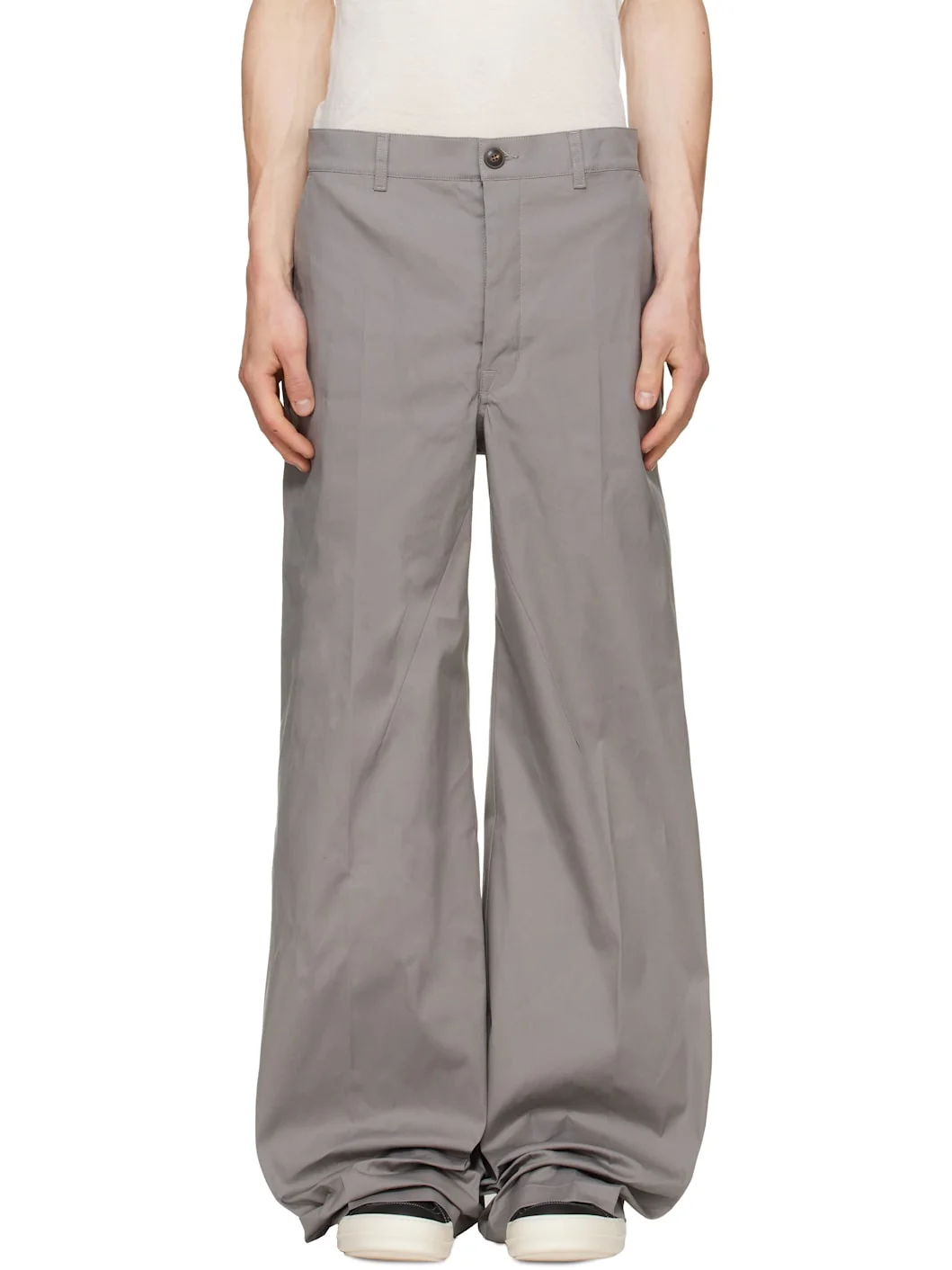 Gray Tower Work Trousers - 1