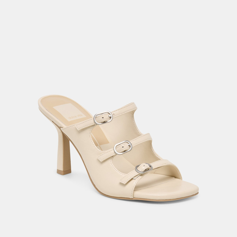 NEKO HEELS BONE LEATHER 3