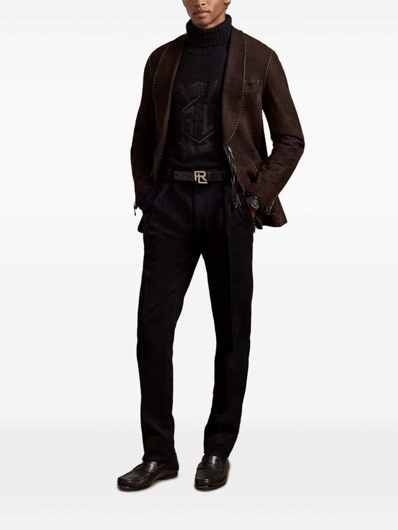 Ralph Lauren pleated flat-front trousers outlook