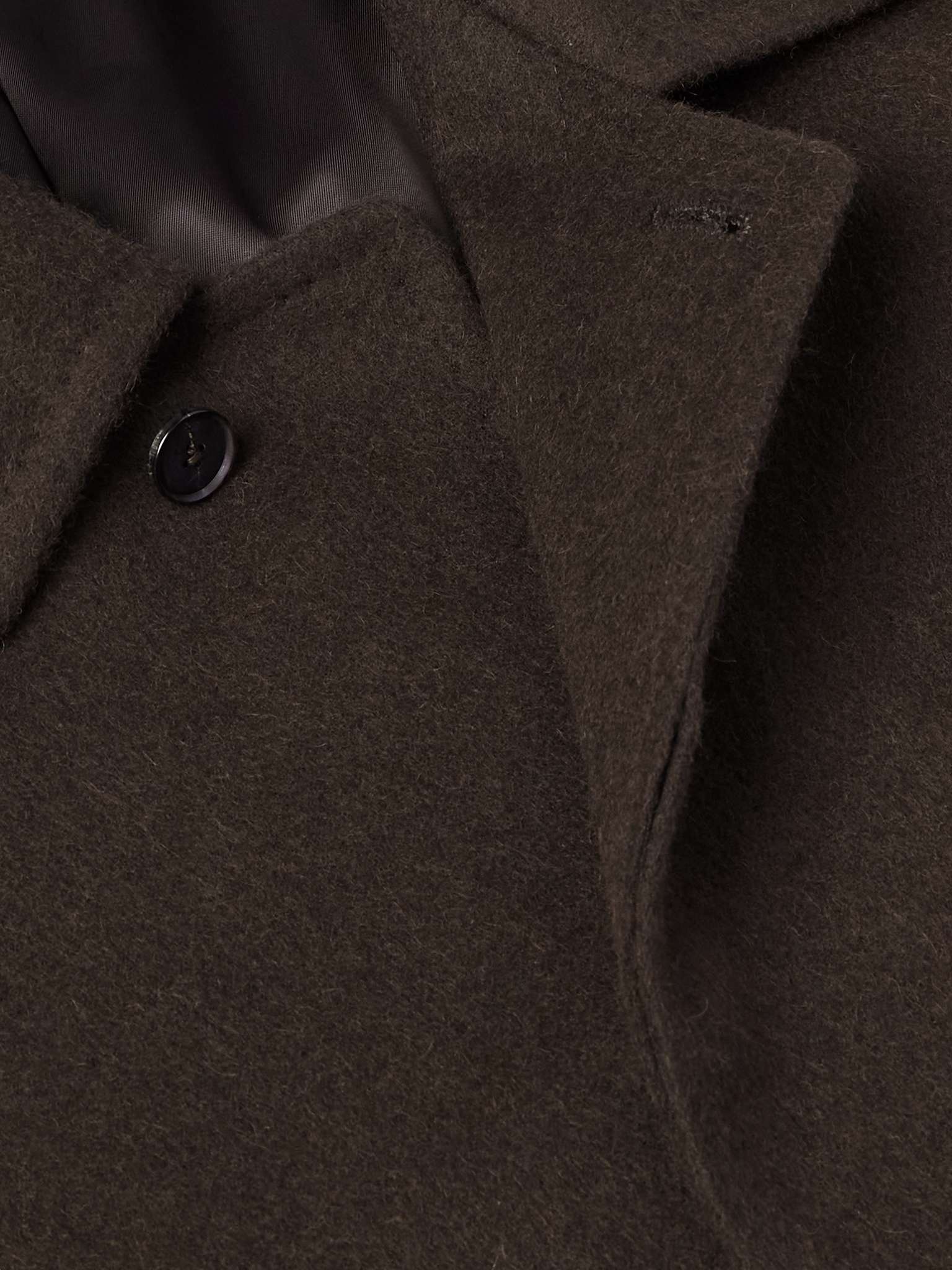 Oversized Camel Overcoat - 6