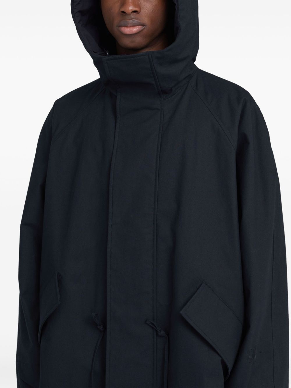 hooded padded parka coat - 5