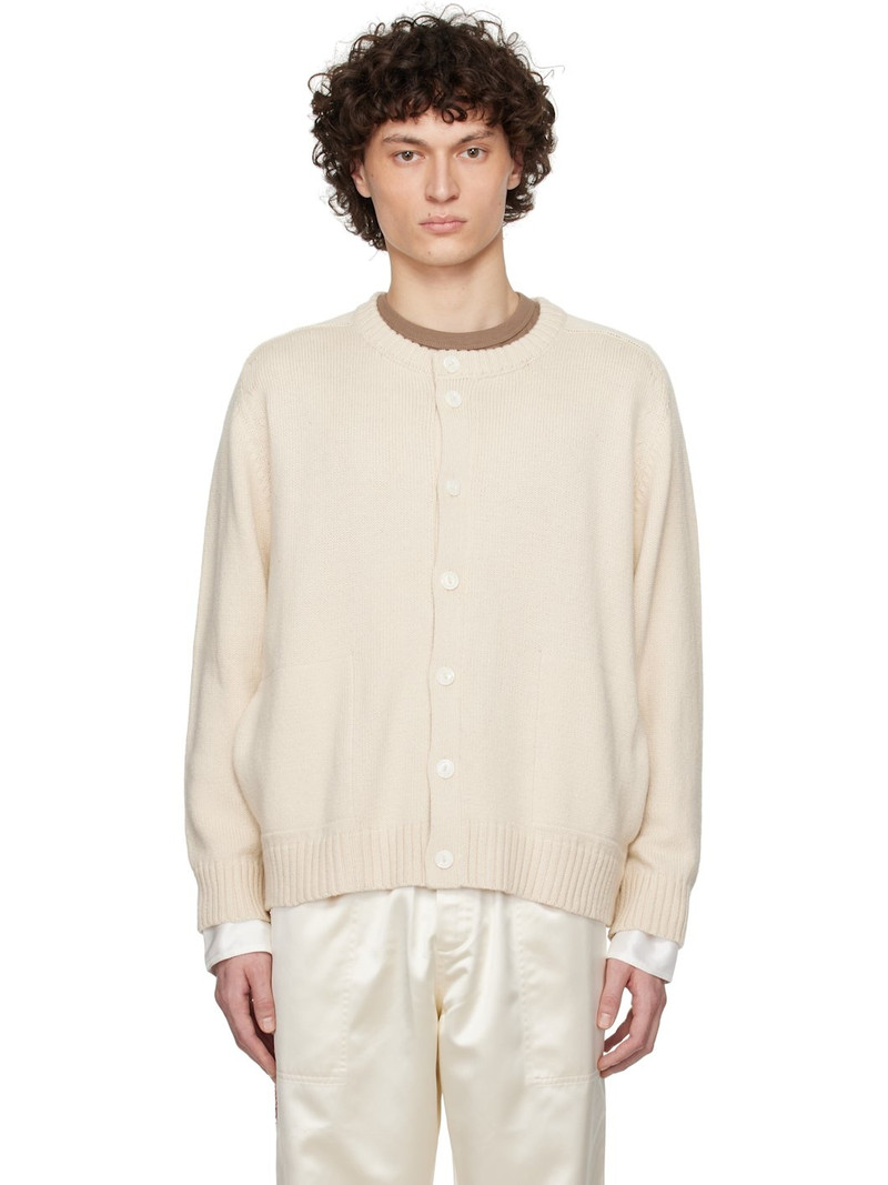 Off-White Meringue Cardigan 1
