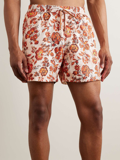 Loro Piana Straight-Leg Mid-Length Floral-Print Swim Shorts outlook