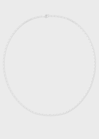 Paul Smith Diamond-Cut Chain Necklace by Aurum LDN outlook
