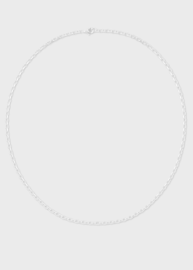 Paul Smith Diamond-Cut Chain Necklace by Aurum LDN outlook