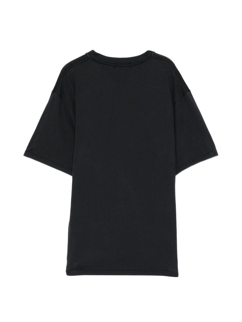UNDERCOVER floral-print crew neck T-shirt outlook