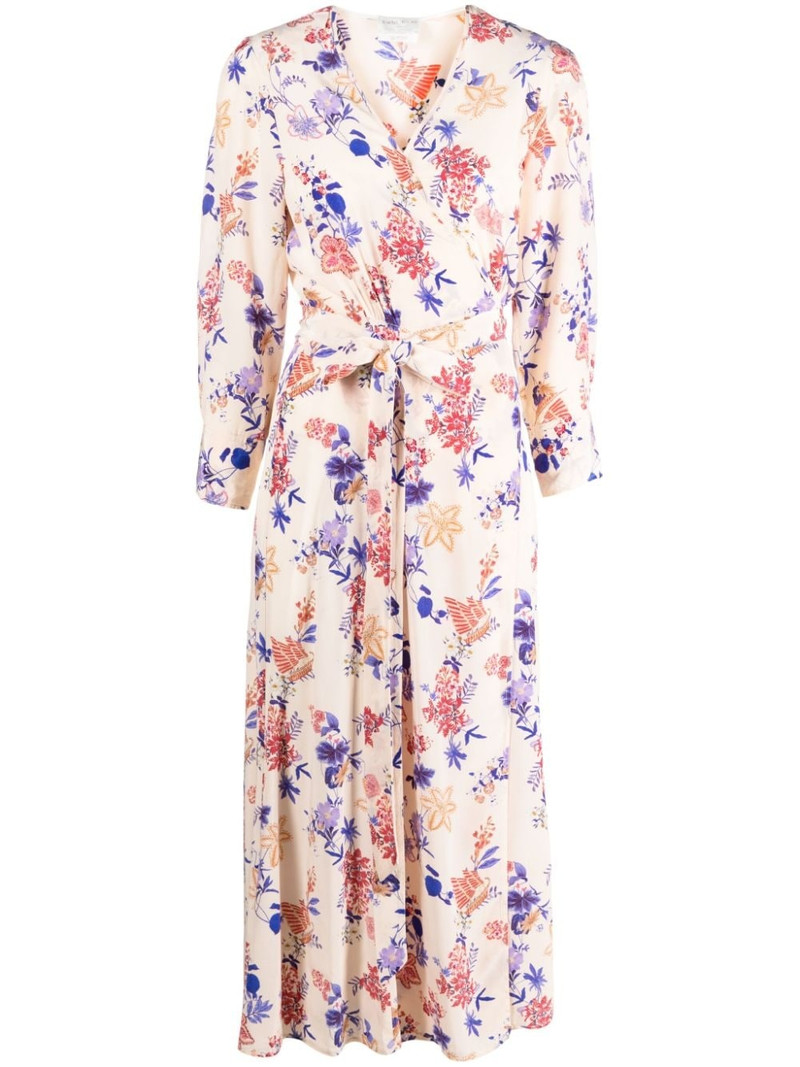 Belle De Jour floral-print wrap dress 1
