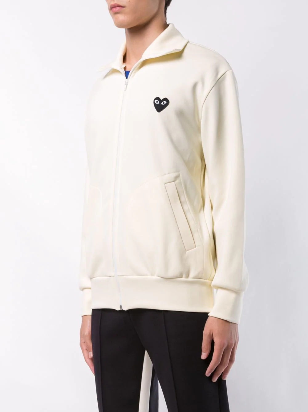 heart logo track jacket - 4