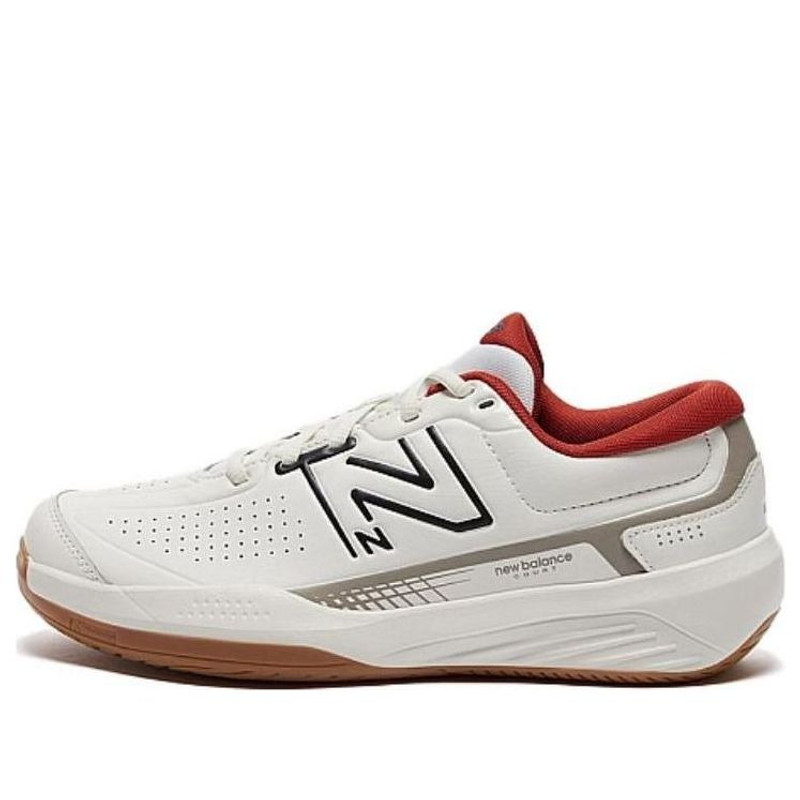 New Balance 696 v5 Low Shoes 'White Red' MCH696D5 - 1