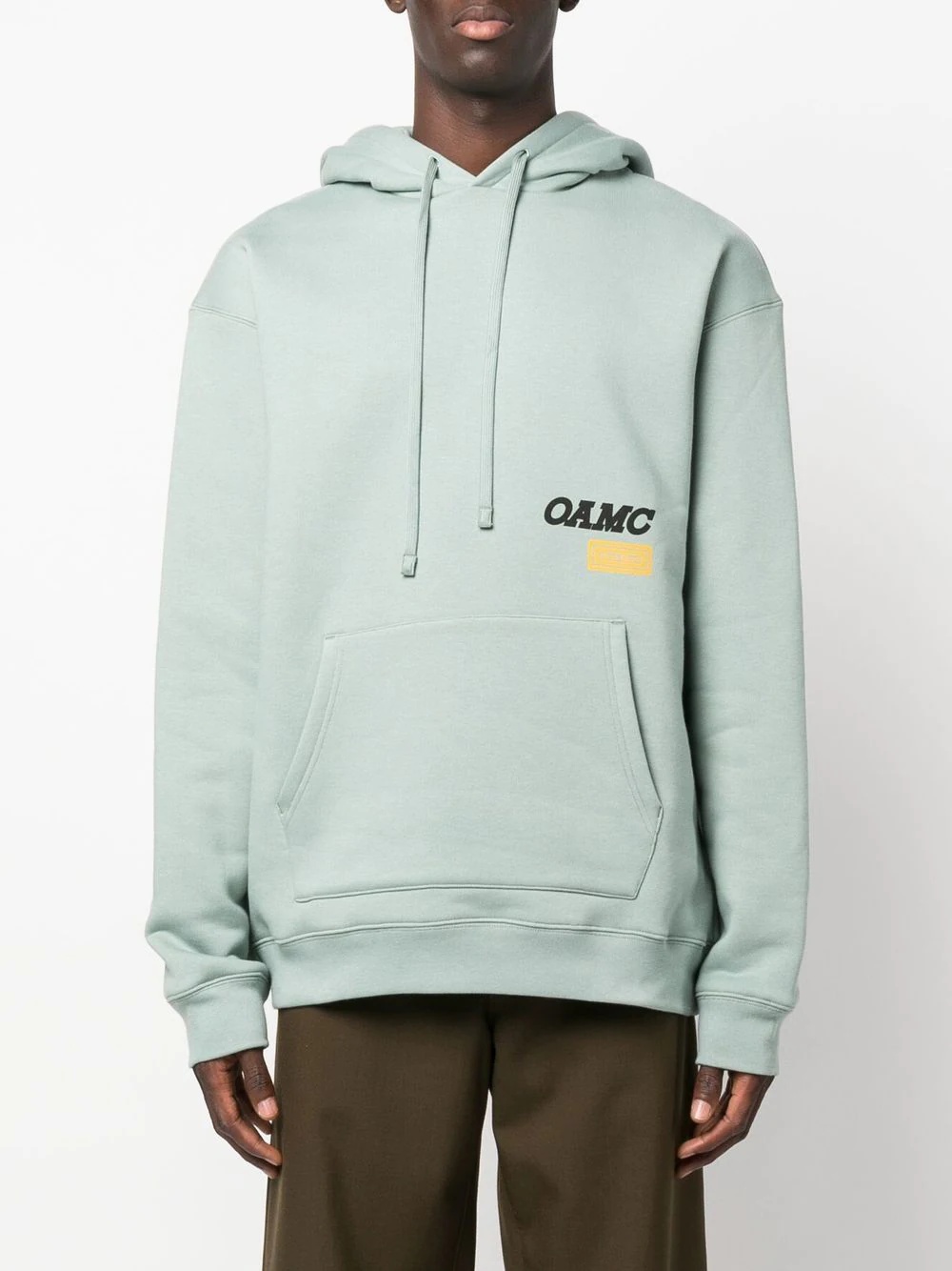 logo-print hoodie - 3
