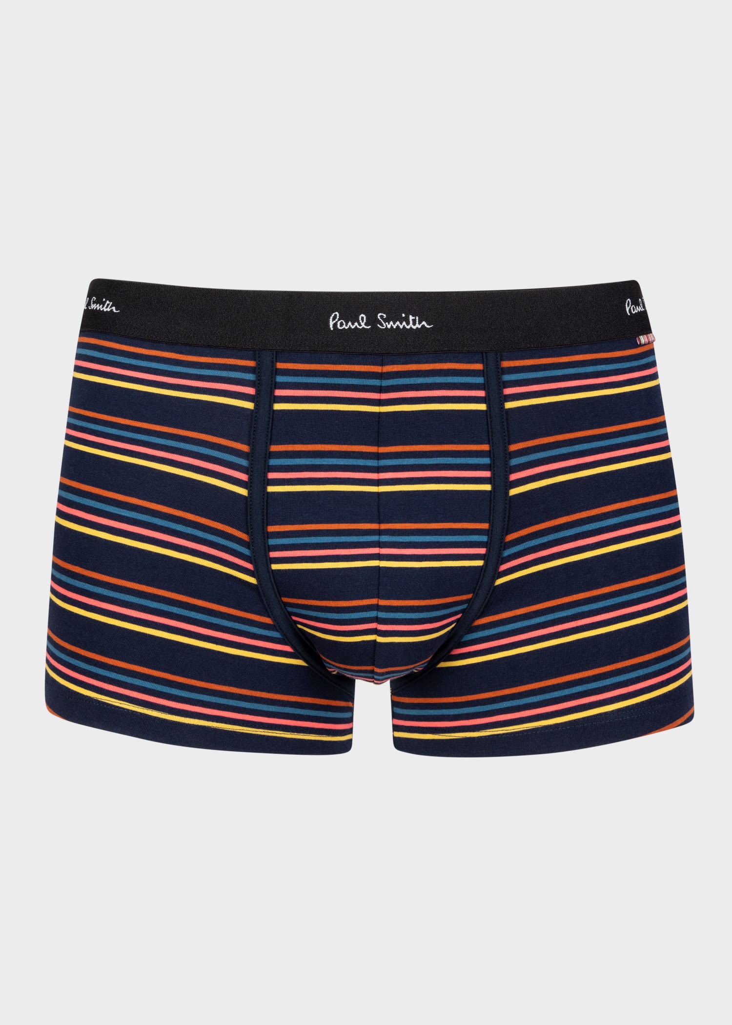 Multi-Stripe Low-Rise Boxer Briefs - 1