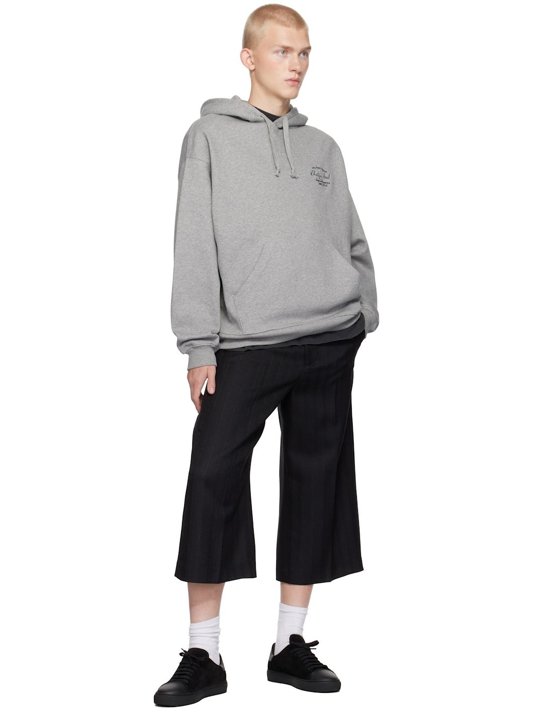 Gray 'Château Axel' Hoodie - 4