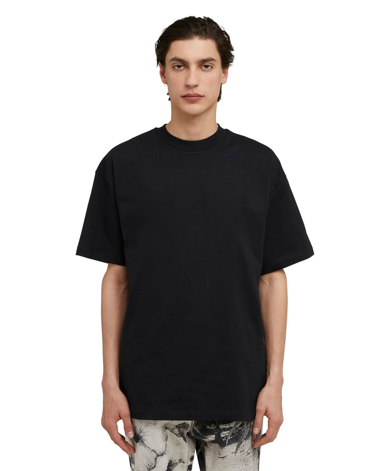 Cotton crewneck t-shirt with "volcano" print 3