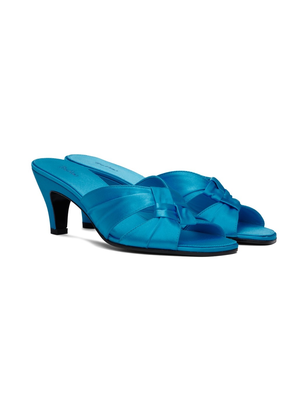 Blue Soft Knot Pumps - 4