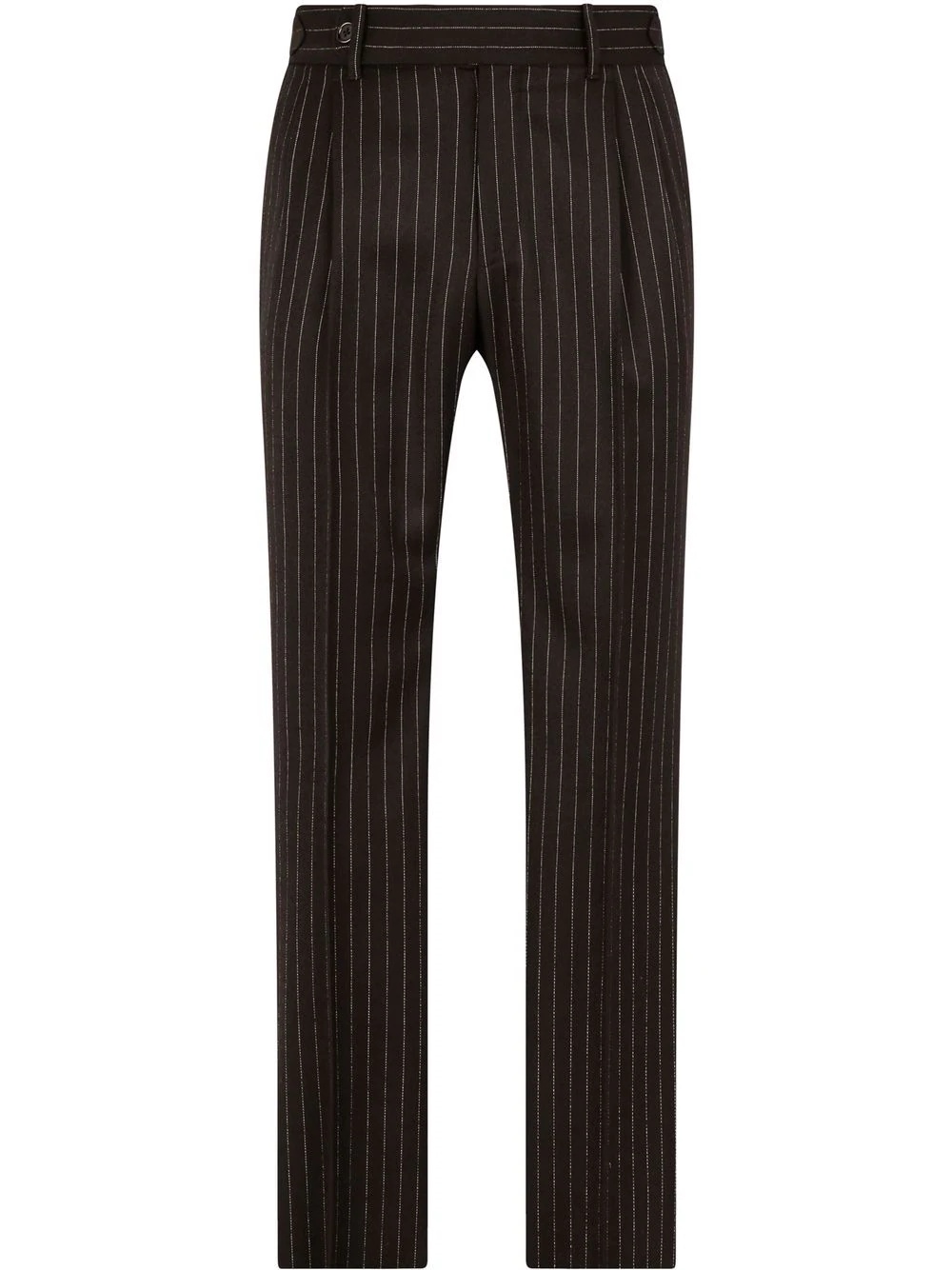 pinstripe-pattern tailored trousers - 1