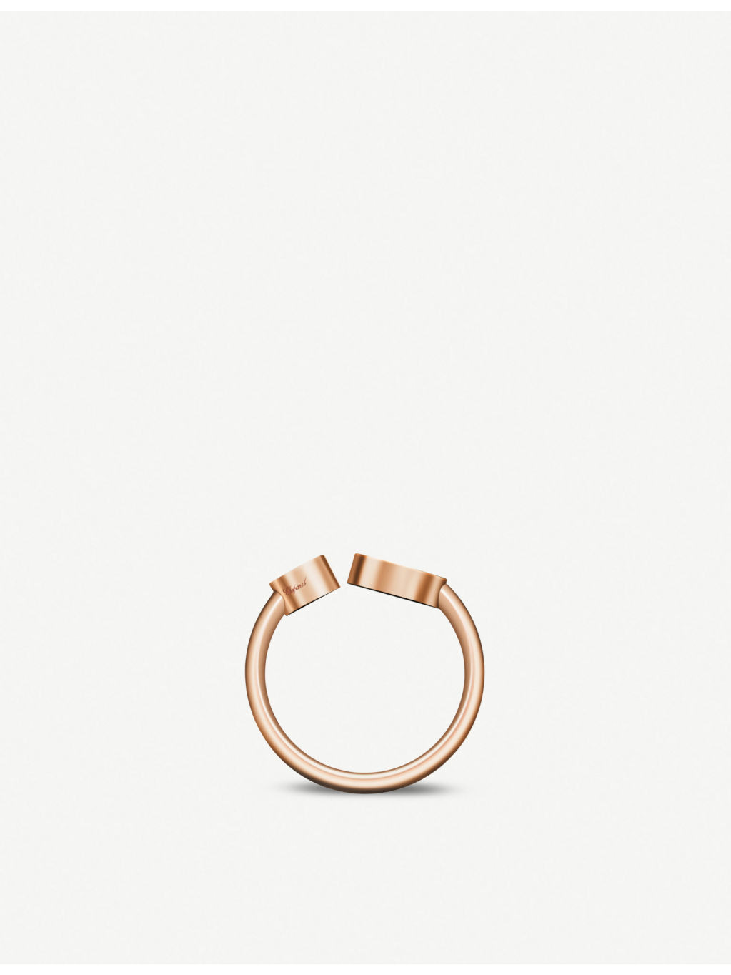 Happy Hearts 18c rose-gold and mother-of-pearl ring - 3