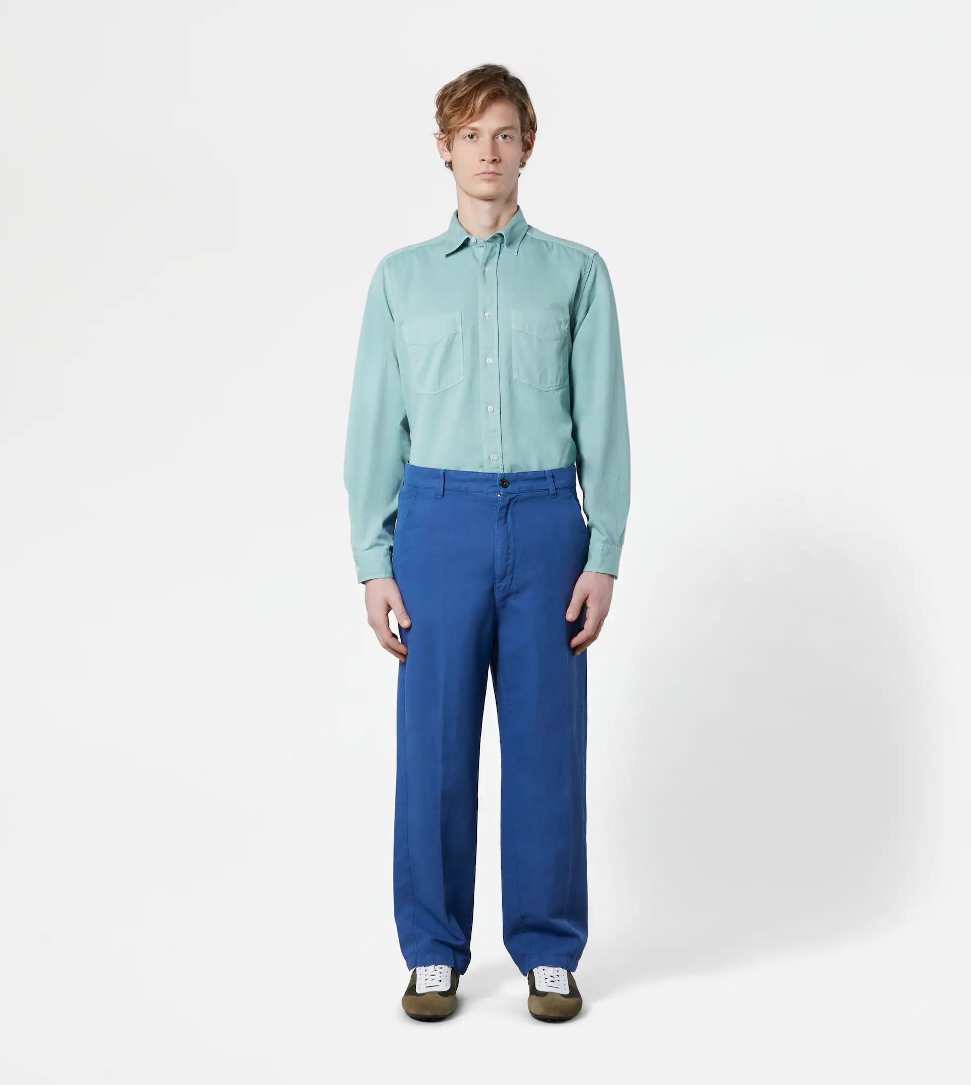 TROUSERS - BLUE - 2