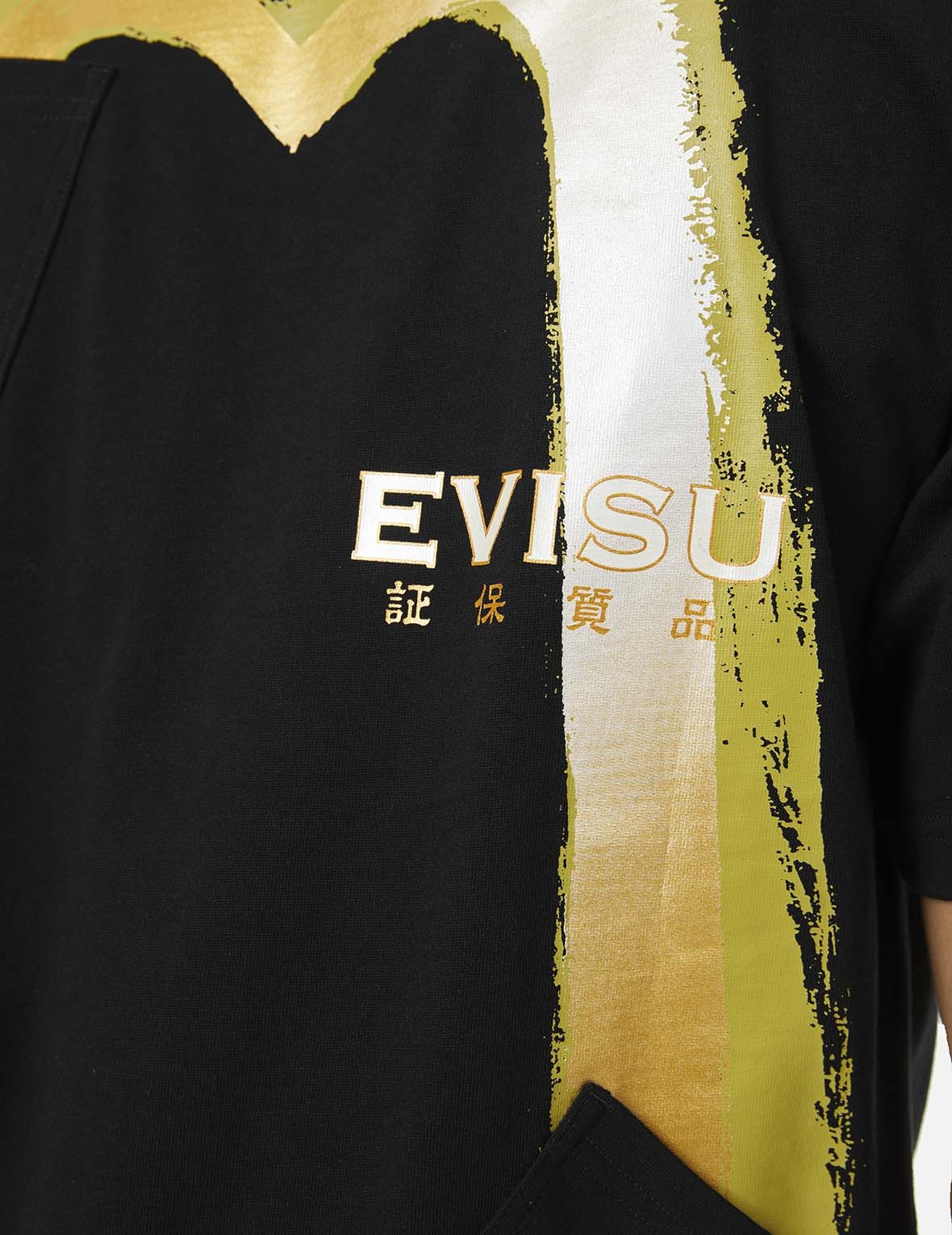 Multi-Pocket Print and Seagull Brushstroke Daicock Print Regular Fit T-Shirt - 6